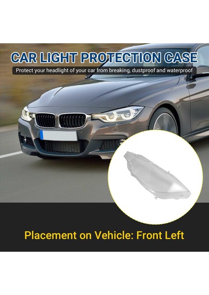 1paır Ön Sol ve Sağ Araba Far Kafası Işık Lens Işık Kapağı Bmw F30 F31 3 Serisi 2013-2016 (Yurt Dışından) indirimleri