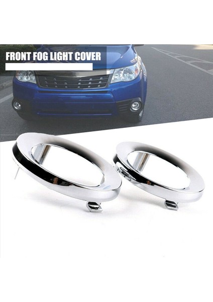 Subaru Forester 2009-2013 Için 2paır Ön Krom Sis Işık Lambası Kapak Kapak Yüzüğü 57731SC000 (Yurt Dışından) modelleri