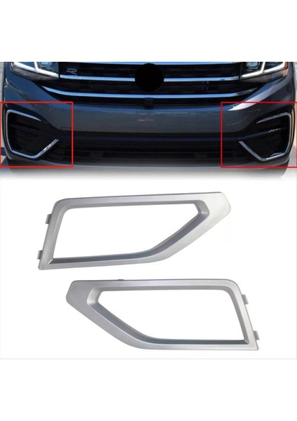 Sol Ön Sis Lambası Döşeme Çerçevesi 3CN853665BAV3 Volkswagen Atlas 2018-2020 Araba Sis Lambası Dekoratif Kapak VW1038152 (Yurt Dışından) indirimleri