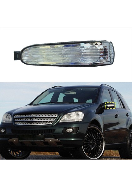 Araba Dikiz Aynası Dönüş Sinyali Lambası Mercedes Benz ML350 500 ML55 Amg 02-05 Sol 1638200321 (Yurt Dışından) indirimleri