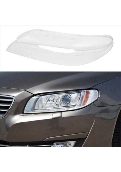 3x Araç Ön Far Kapağı Şeffaf Abajur Far Kapağı Kabuk Maske Lensi Volvo S80 S80L 2008-2015 (Yurt Dışından) modelleri
