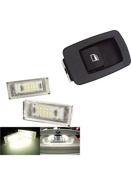 Bmw E46 4dr Sedan Için Plaka Işık Lambası Kaldırıcı ile Tek Anahtarlı Güç Penceresi Kontrol Anahtarı Bmw 3 Serisi (Yurt Dışından) fiyatları