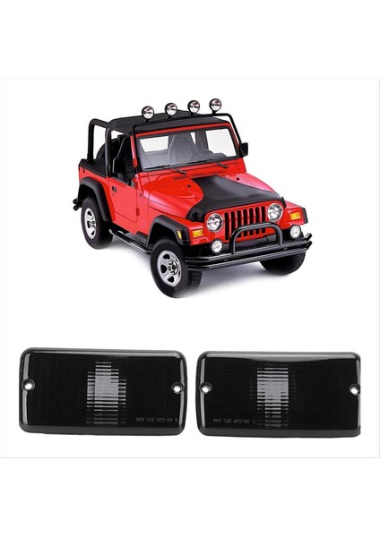 Araba Ön Dönüş Sinyali Işık Kapağı 551570333AA 55157032AA Jeep Wrangler Tj 1997-2006 Ön Tampon Işık Kapağı Sarı (Yurt Dışından) fiyatları
