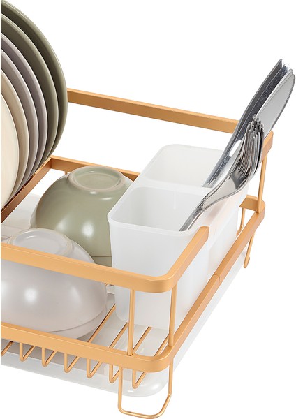 Bianka Paslanmaz Alüminyum Bulaşıklık - Altın modelleri