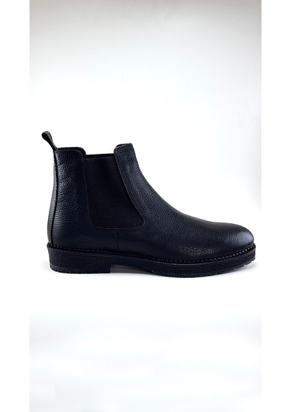 Hakiki Deri Chelsea Erkek Kışlık Bot - Hafif ve Rahat - Günlük Kullanıma Uygun