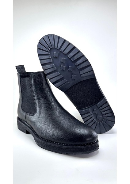 Hakiki Deri Chelsea Erkek Kışlık Bot - Hafif ve Rahat - Günlük Kullanıma Uygun fırsatları