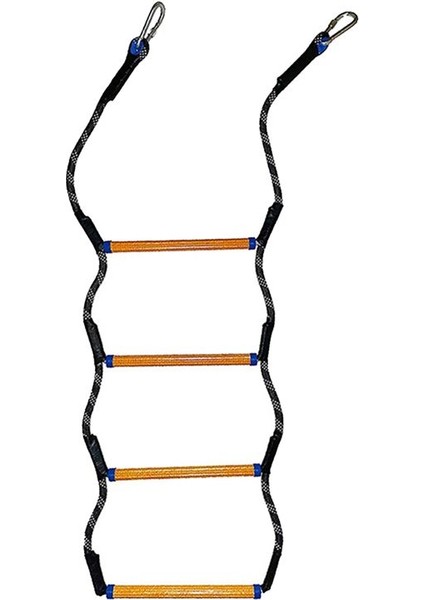 Tekne Halat Merdiveni 4 Adımlı Deniz Halat Merdiveni Şişme Tekne Için Taşınabilir Tekne Katlanır Merdiven Kayık Motorlu Kano (Yurt Dışından)