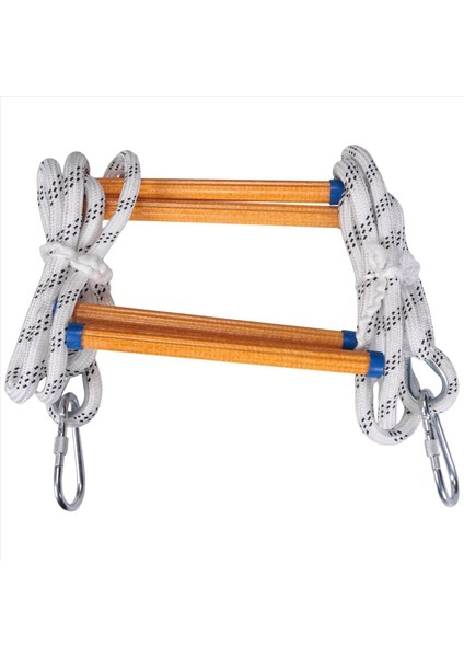 6 5ft Esnek Merdiven Halat Merdiveni Yalıtılmış Merdiven Kurtarma Merdiveni Kaya Tırmanma Kaçan Anti Mühendislik Halat Merdiveni (Yurt Dışından)