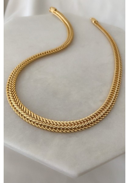 Gold Hasır Model Zincir Kolye fiyatları