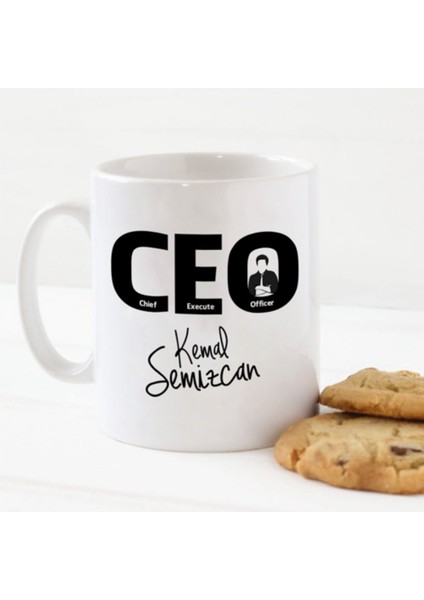Mesleklere Özel Hediyelik|kişiselleştirilebilir Ceo Hediye Kupa Bardak