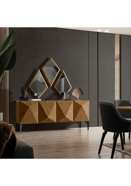 Piramit Yemek Odası Takımı