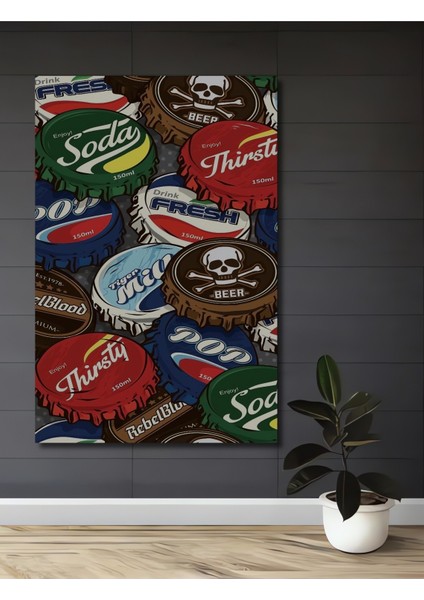 Dekoratif Ahşap Kare Kapsül Kapakları Tablosu Ev/ofis/işyeri/salon/mutfak/banyo Tablo