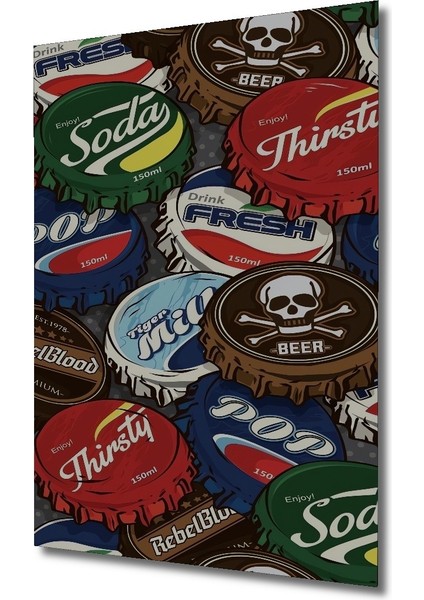 Dekoratif Ahşap Kare Kapsül Kapakları Tablosu Ev/ofis/işyeri/salon/mutfak/banyo Tablo fiyatları