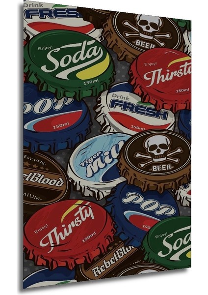 Dekoratif Ahşap Kare Kapsül Kapakları Tablosu Ev/ofis/işyeri/salon/mutfak/banyo Tablo modelleri