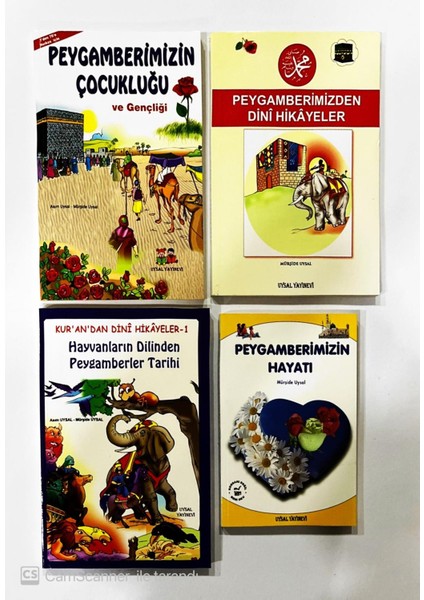 Çocuklar Için Siyer Peygamberimizin Hayatı ve Hikayeleri (4 Kitap Set)