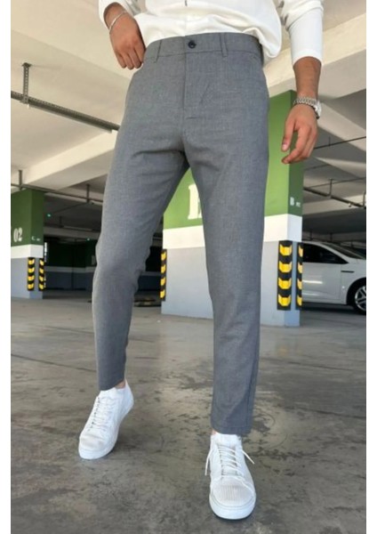 Erkek Kaliteli Esnek Likralı Italyan Kesim Her Ortama Uygun Şık ve Rahat Esnek Kumaş Pantolon