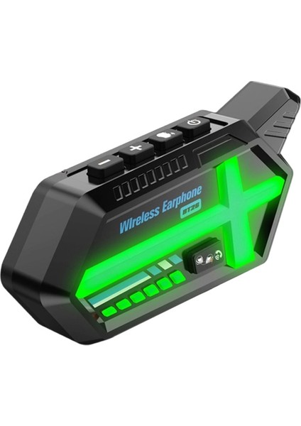 BT26 Motosiklet Kask Kulaklık Bluetooth Rgb Işıklı 2 Eşleşme Özellikli 1000 Mah Intercom