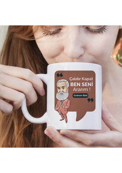 Sevgileye-Arkadaşa Özel Espirili Hediyelik|kişiselleştirilebilir Komik Hediye Kupa Bardak