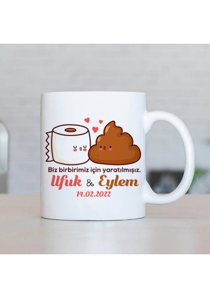Sevgileye-Arkadaşa Özel Hediyelik|kişiselleştirilebilir Hediye Kupa Bardak