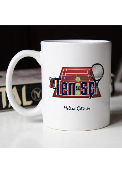 Mesleklere Özel Hediyelik|kişiselleştirilebilir Tenisçi Hediye Kupa Bardak