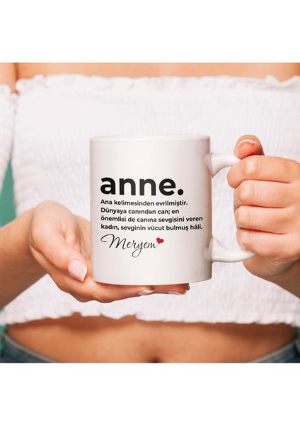 Anneler Gününe Özel|anneniz Için Kişiselleştirilebilir Hediye Kupa Bardak