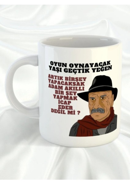 Ezel Ramiz Dayı Tasarımlı Hediye Kupa Bardak