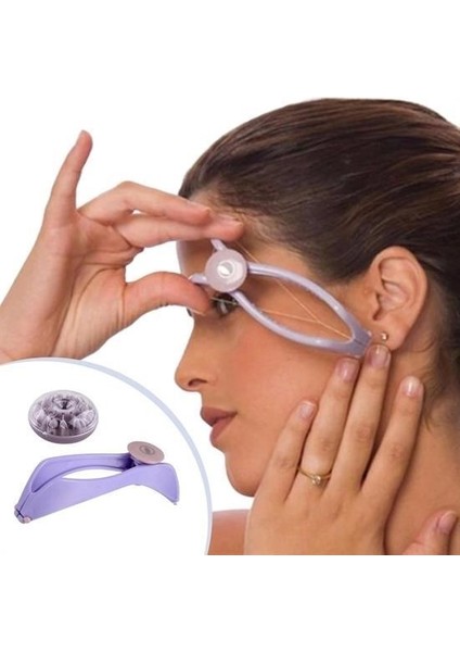 Sıladanal® Slique Pratik Iple Kaş Bıyık Tüy Alma Epilasyon Aleti Makinesi