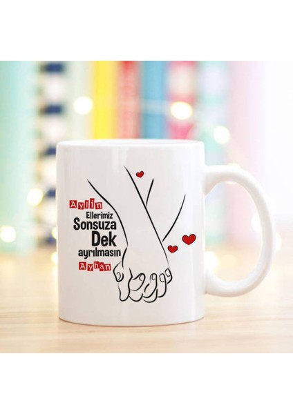 Sevgililer Gününe Özel| Kişiselleştirilebilir Sevgiliye Hediye Kupa Bardak