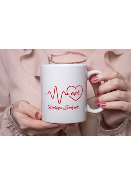 Sevgililer Gününe Özel| Kişiselleştirilebilir Sevgiliye Hediye Kupa Bardak