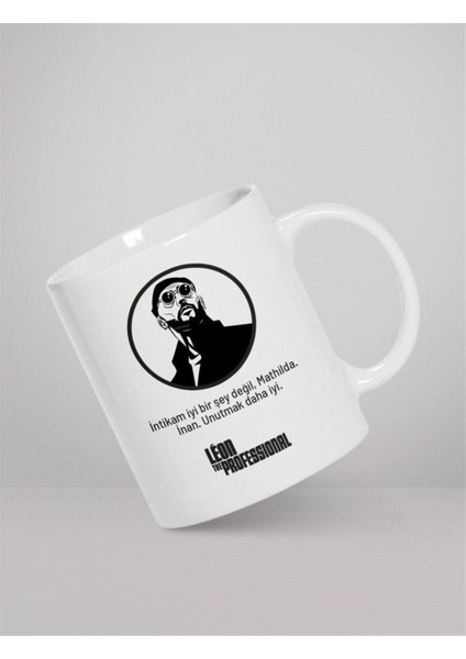 Dizi-Film Hayranlarına Özel| Hediyelik Leon Mathilda Baskılı Kupa Bardak