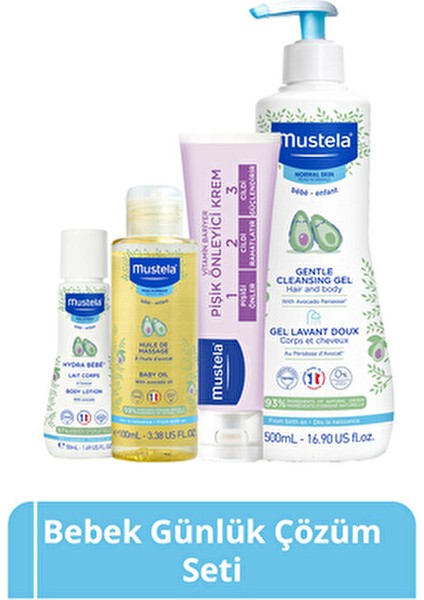 Günlük Çözüm Paketi 500 ml Hassas Ciltler İçin Doğal İçerikli Ürünler fiyatları