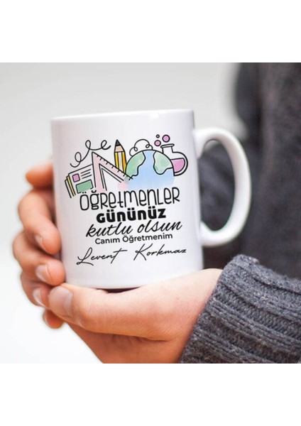 Öğretmenler Günü Özel|bütün Öğretmenler Için Kişiselleştirilebilir Hediye Kupa Bardak