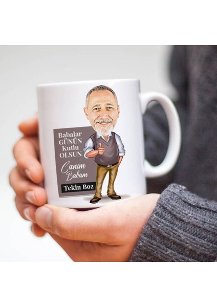 Sevgileye-Arkadaşa Özel Hediyelik|kişiselleştirilebilir Karikatür Hediye Kupa Bardak