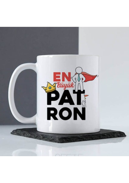 Mesleklere Özel Hediyelik|kişiselleştirilebilir En Büyük Patron Hediye Kupa Bardak