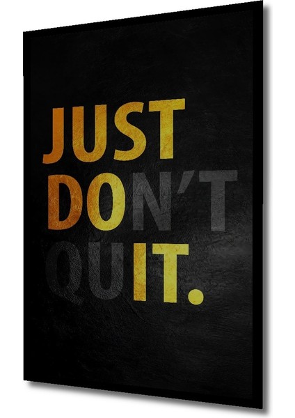 Çerçeve Görünümlü Dekoratif Ahşap Kare Vazgeçme Tablosu Ev/ofis/işyeri/salon/mutfak/banyo Tablo fiyatları