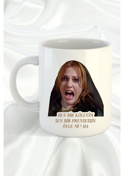 Muhteşem Yüzyıl Hürrem 1 Tasarımlı Hediye Kupa Bardak