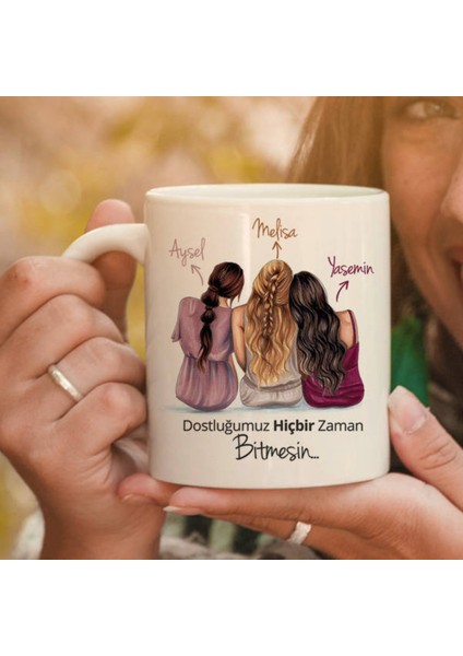 Sevgileye-Arkadaşa Özel Hediyelik|kişiselleştirilebilir Hediye Kupa Bardak