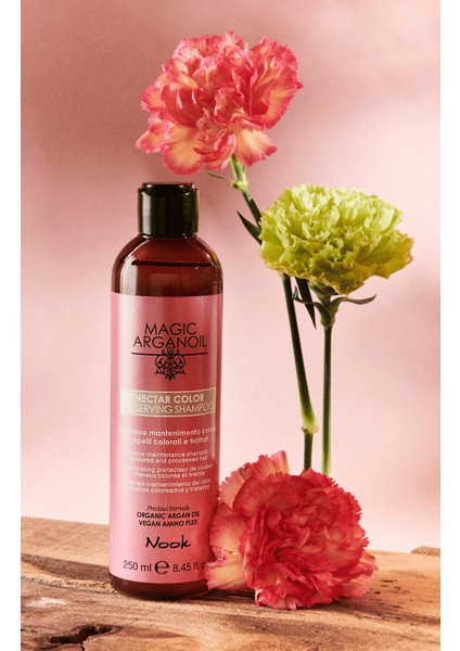 Nectar Color Boyalı Saçlar İçin Argan Yağlı Renk Koruyucu Şampuan 250ml