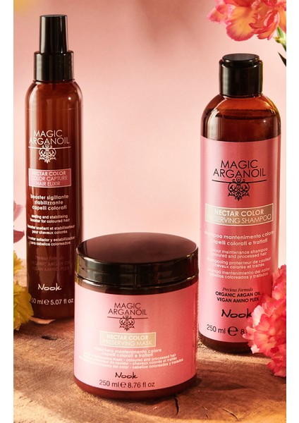 Nectar Color Boyalı Saçlar İçin Argan Yağlı Renk Koruyucu Şampuan 250ml modelleri