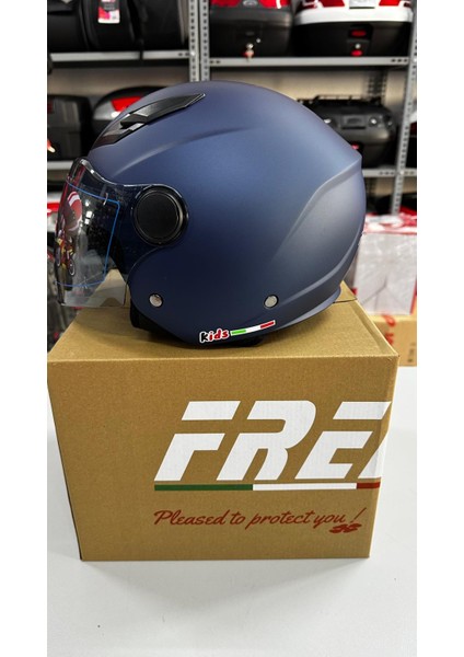 Freem FR215 Çocuk Kaskımatmavi