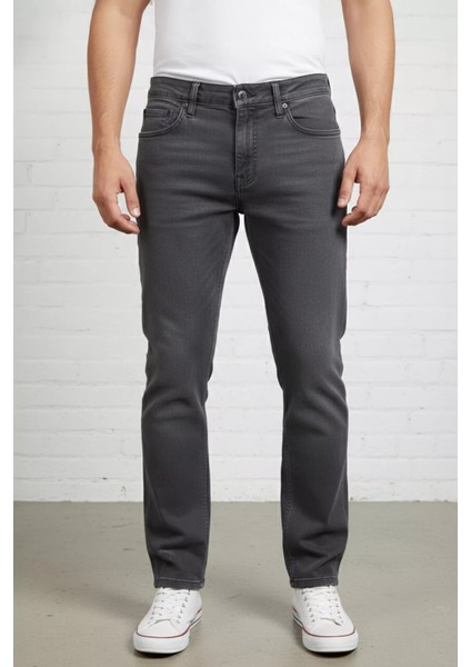 Erkek Likralı Jean Kot Pantolon P-00012940