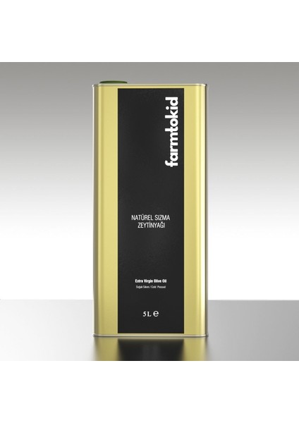 Soğuk Sıkım Natürel Sızma Zeytin Yağı Gömeç-5 Lt