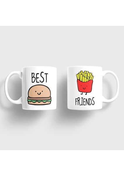 Sevgililer Gününe Özel| Kişiselleştirilebilir 14 Şubat Hediye Çift Kupa Bardak Seti