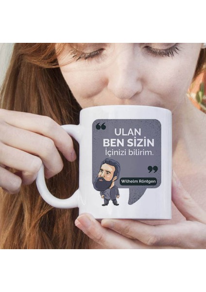 Sevgileye-Arkadaşa Özel Espirili Hediyelik|kişiselleştirilebilir Komik Hediye Kupa Bardak