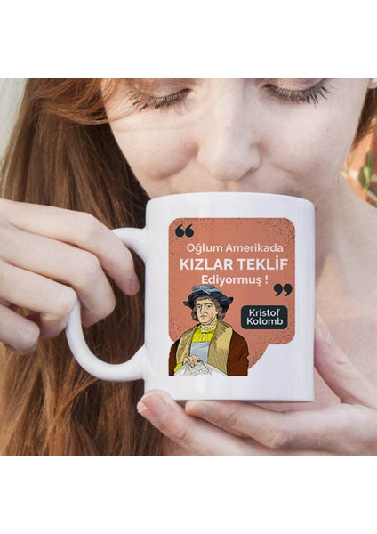 Sevgileye-Arkadaşa Özel Espirili Hediyelik|kişiselleştirilebilir Komik Hediye Kupa Bardak