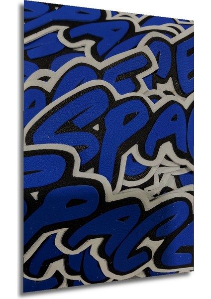 Dekoratif Ahşap Kare Uzay Desenleri Tablosu Ev/ofis/işyeri/salon/mutfak/banyo Tablo modelleri