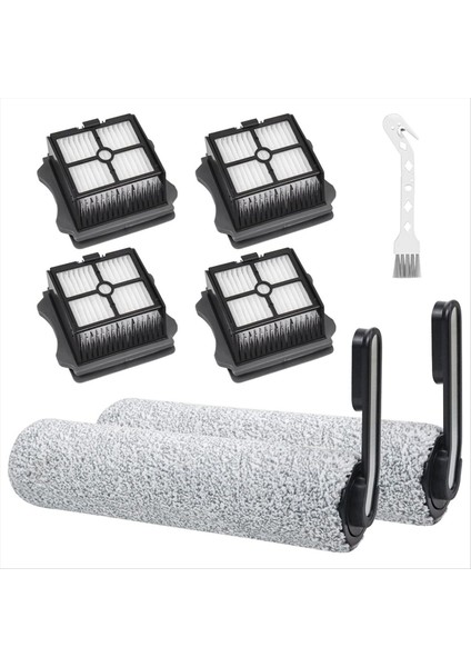 Tineco Floor One S5 ve S5 Pro Için Hepa Filtre ve Fırça Rulosu Seti (Yurt Dışından)