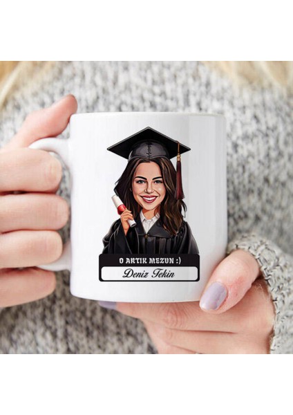 Sevgileye-Arkadaşa Özel Hediyelik|kişiselleştirilebilir Karikatür Hediye Kupa Bardak