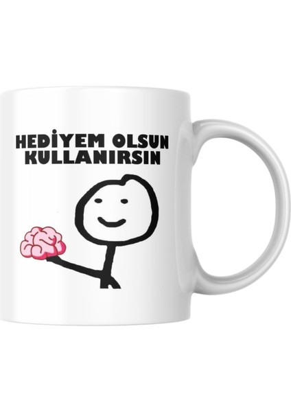 Sevgileye-Arkadaşa Özel Espirili Hediyelik|kişiselleştirilebilir Komik Hediye Kupa Bardak