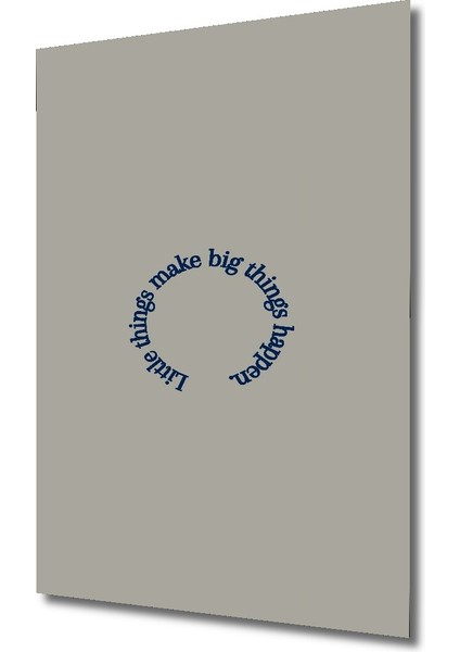 Dekoratif Ahşap Kare Küçük Şeyler Büyük Şeyleri Başarır Tablosu Ev/ofis/işyeri Tablo fiyatları